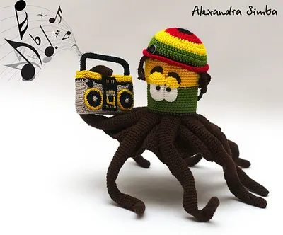 0007 RastaOctopus Add on to 0004 Octopus