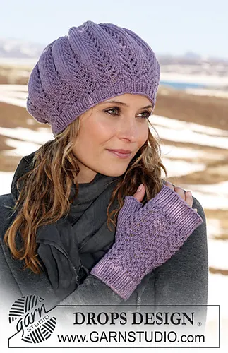 115-12 a - Purple Rhapsody Hat