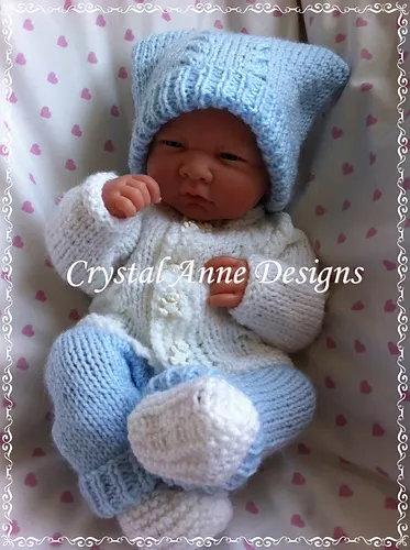 14" Reborn Baby/ Premature Baby Pram set