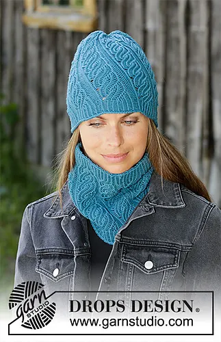 192-14 a Winter Twist Hat