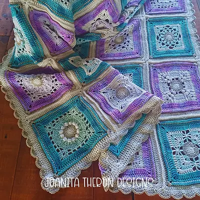 2025 Crochet A Block Throw