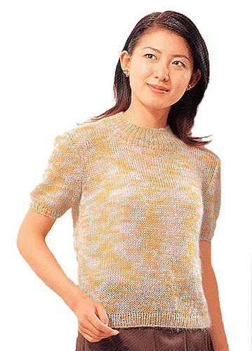 22-13 Mosaic Mohair Tee