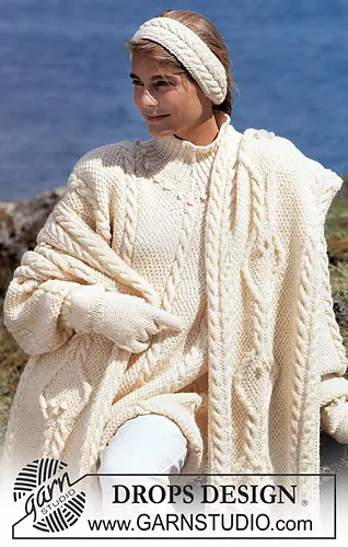 27-6 Sweater, scarf, gloves and head band
