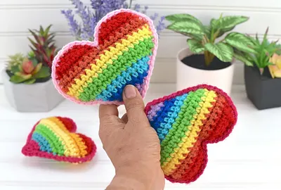 2D Rainbow Pride Heart