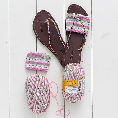 5628 Short toe socklets Bikinisocke