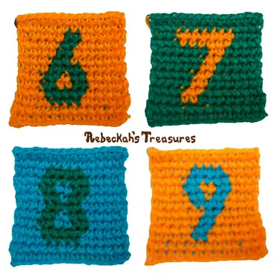 6 to 9 Block Squares