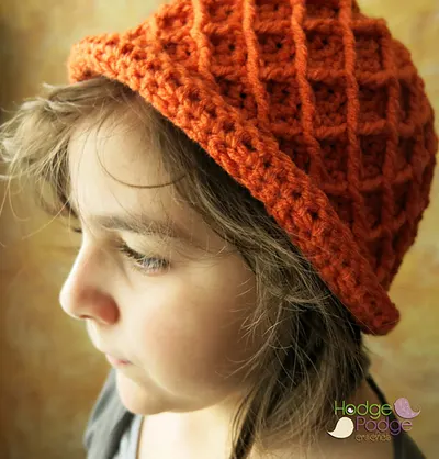 A Girl's Best Friend Diamond Pattern Hat