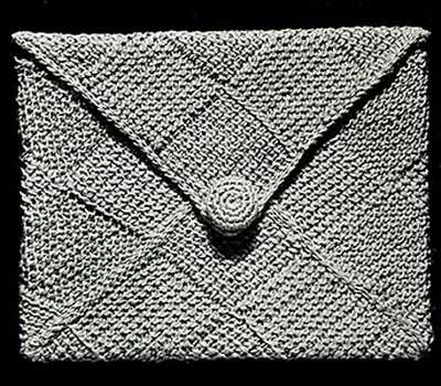 Afghan Stitch Bag #249