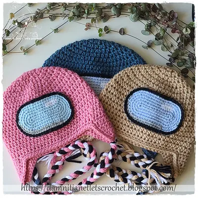 Among Us Earflap Beanie
