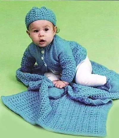 Aqua Layette Set / Lullaby Layette