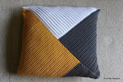 Asymmetrical Boxed Pillow