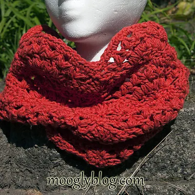 Autumn Sunset Infinity Scarf
