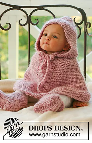 b16-1 Little Peach Poncho