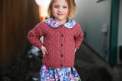 Baby Damask Cardigan