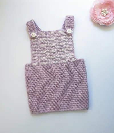 Baby Girl Overall Dress
