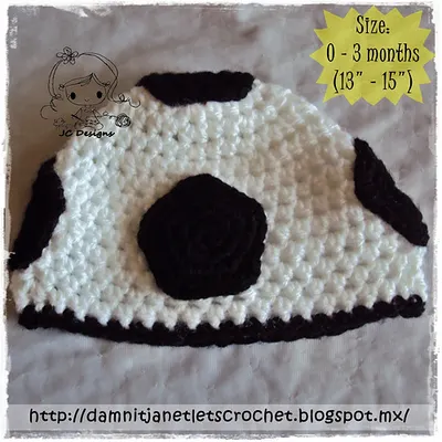 Baby Soccer Ball Beanie
