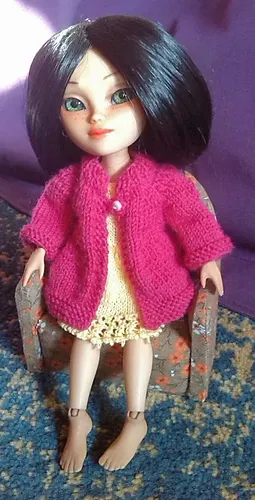 Basic Cardigan for Makie (or Blythe)