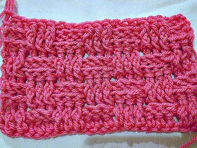 Basketweave stitch tutorial