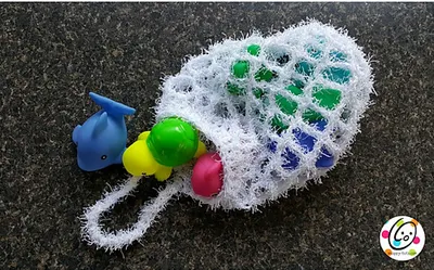 Bath Scrubby Bag