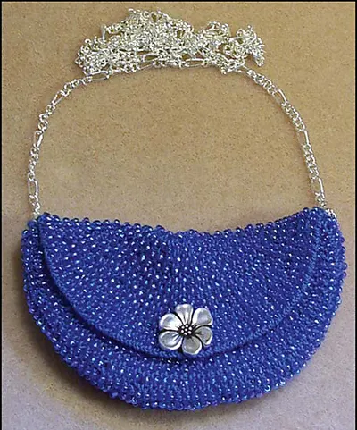 Bead Knitted Bag O Round
