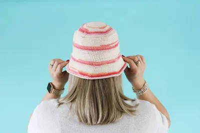 Beginner Friendly Crochet Bucket Hat: FREE Pattern