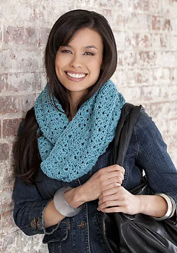Bellflower Infinity Scarf