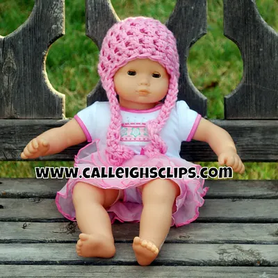 Bitty Baby or 4-5lb Preemie Hat