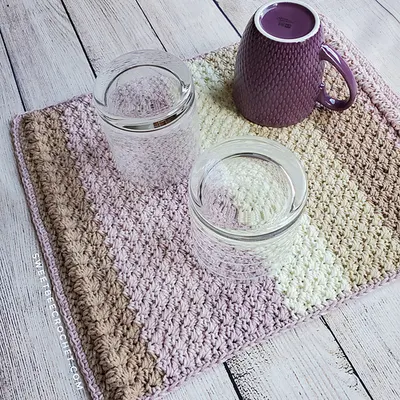 Bobble Edge Dish Mat