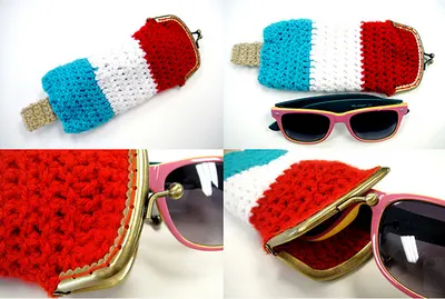 Bomb Pop Glasses Case