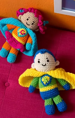 Boy and Girl Superheroes