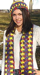 Brites Hat and Scarf