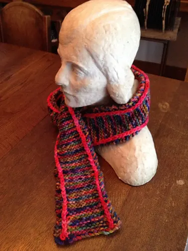 Bulky Chain Hat and Scarf