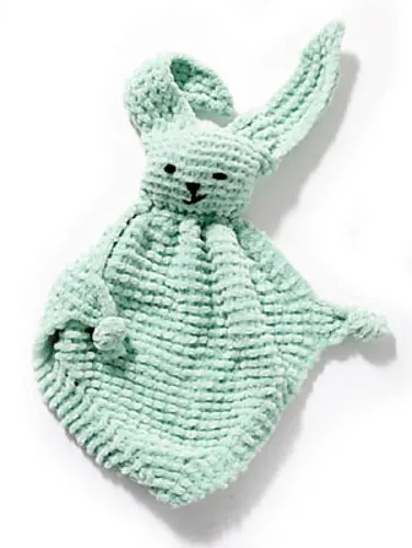 Bunny Blanket Buddy (Crochet) #50722-2