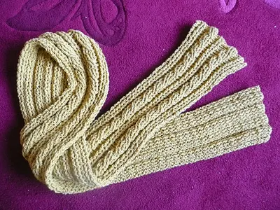 Cable Scarf