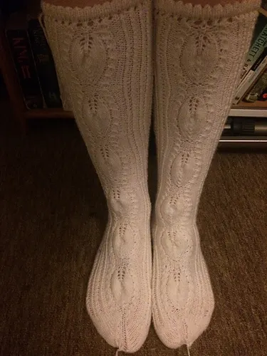 Candle Flame Stockings