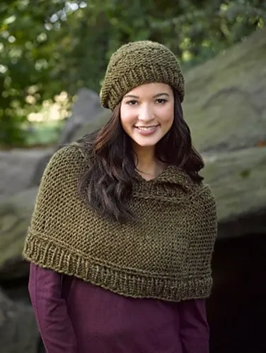 Capelet and Hat