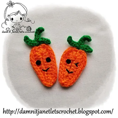 Carrot Applique