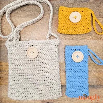 Casual Crochet Sunglasses Case