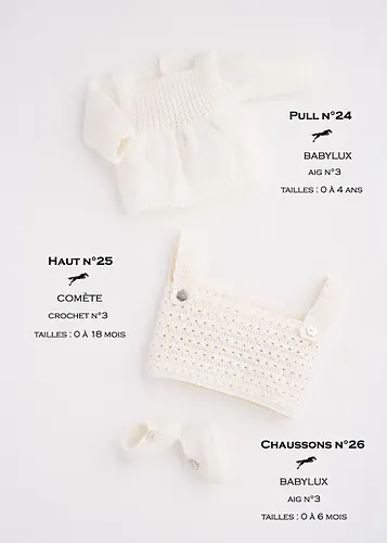 CB16 Jumper-Top-Booties N°24-25-26