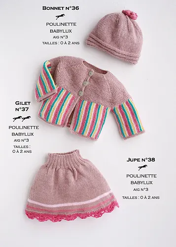 CB17  Girl Clothes N°36-37-38