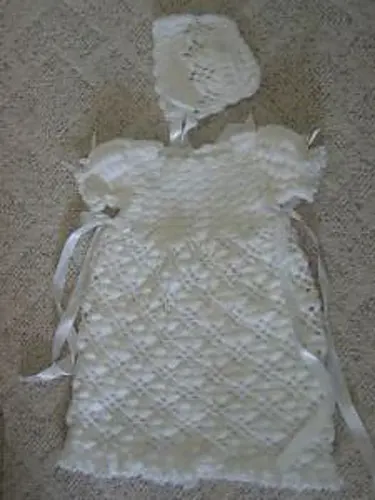 Christening Gown with bonnet