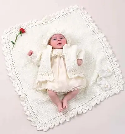 Christening Set (knit) #30026AD