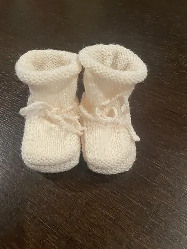 Christine's Stay-On Baby Booties
