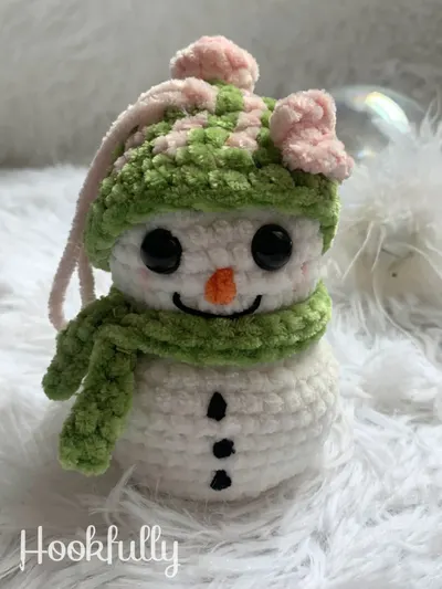 Christmas Snowman Ornament
