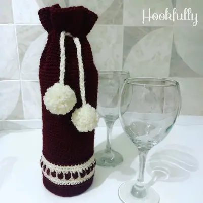 Christmas Wine Cozy