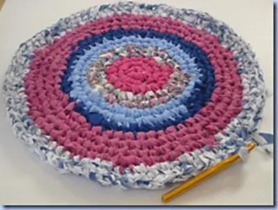 Circular Rag Rug