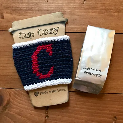 Cleveland Indians Theme Cup Cozy/Coffee Sleeve