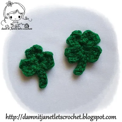 Clover Appliqués for St. Patrick's Day