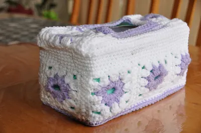 Clusters Tissue Box Cover
