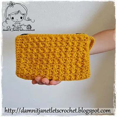 Cobble Stitch Wristlet